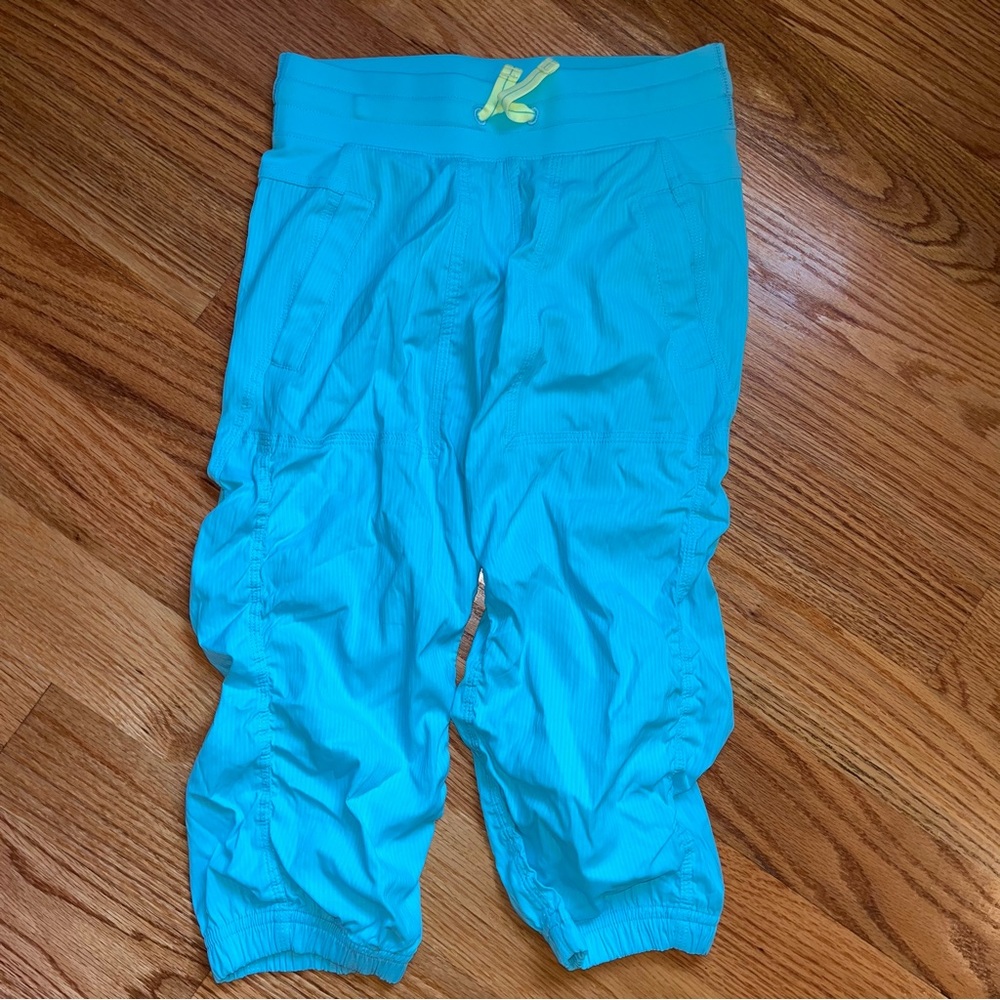 Ivivva live to move dance pant bright blue size 10